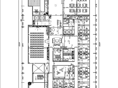 新中式其他商业空间 理疗 会所 养生馆 施工图