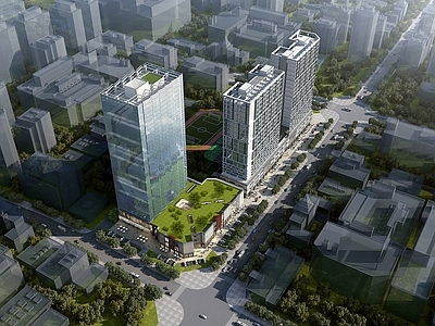 现代主义商业综合体