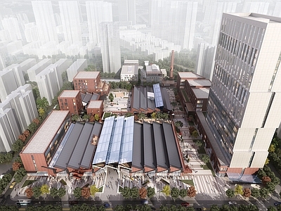 工业风改造创业园区