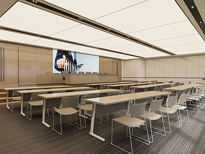 现代简约会议室