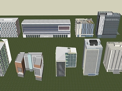 现代主义办公楼