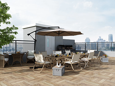 现代简约外摆 烧烤摊 烧烤架 户外烧烤椅子