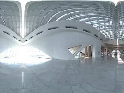 现代室内HDR 商场HDR