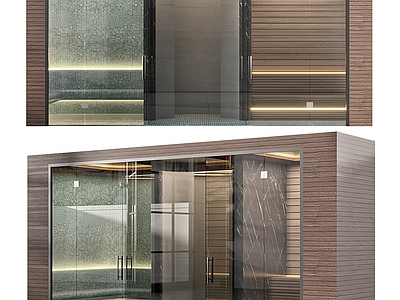 现代极简健身房