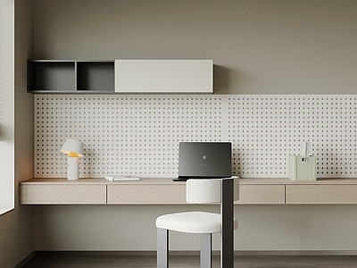 极简书房 书桌椅