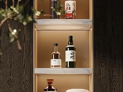 新中式酒水食物 酒水 酒瓶