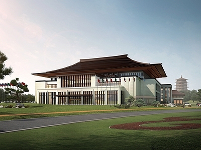 新中式会展中心