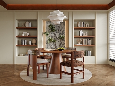 中古风家居餐厅