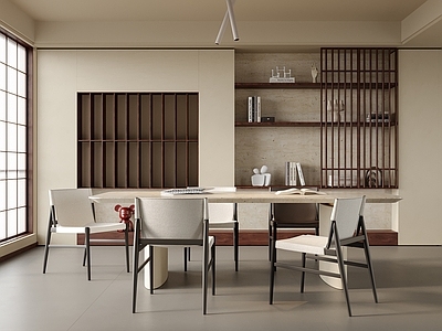 新中式家居餐厅