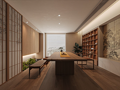 新中式茶馆 宋式茶室