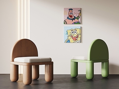 现代简约儿童椅