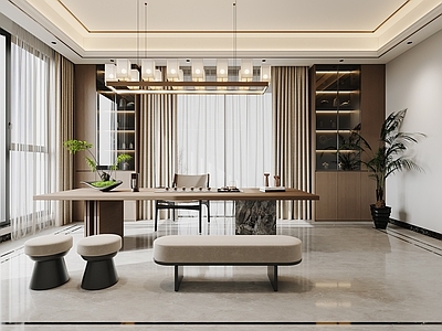 新中式茶室 茶室