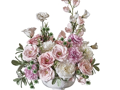 法式花艺 现代花艺花卉 鲜花摆件 插花花艺 花瓶摆件 鲜花