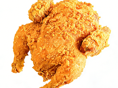 美式家禽类动物 美食 烤鸡 炸鸡