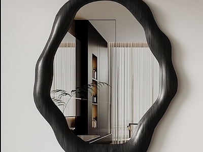 现代极简镜子