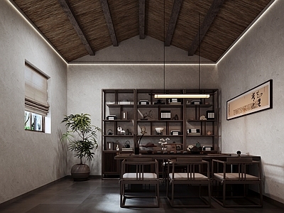 新中式茶室