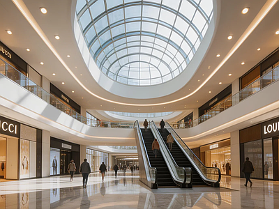 现代室内HDR 商场场景HDR 商场HDR