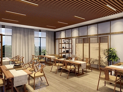新中式茶馆 茶室