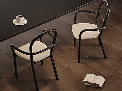 现代简约餐桌椅 休闲椅