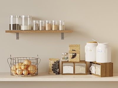 奶油风厨房用品