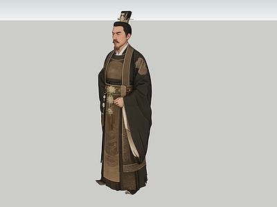新中式虚拟人物 人物 古人 丞相