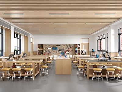 现代教室 学校劳技室 学校手工室 现代教室 现代劳技室 现代手工室