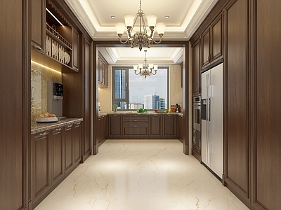 美式开放式厨房