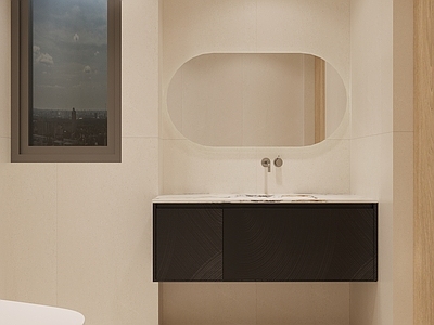 现代简约卫生间