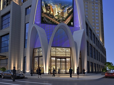 现代主义商业综合体