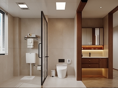 新中式卫生间