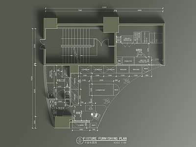 现代面包店 烘焙店 面包店 甜品店 施工图