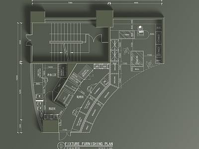 现代面包店 现烤店 面包店 甜品店 施工图