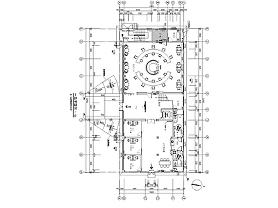 现代其他工装空间 党群服务中心 文化礼堂 施工图