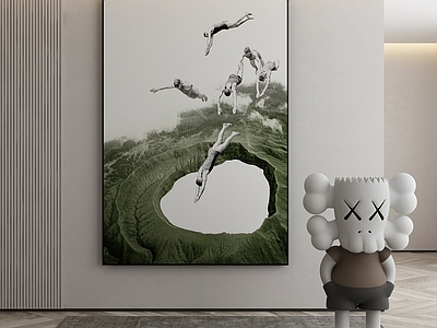 现代简约挂画