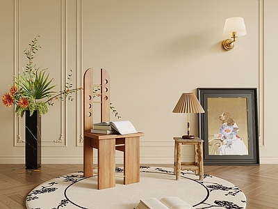 中古风办公椅 休闲椅