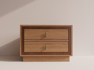 原木风床头柜 CASSINA 中古床头柜 复古床头柜