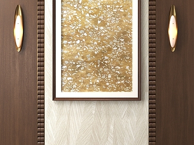轻奢玄关 装饰画