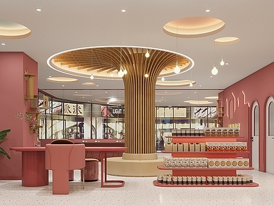 奶油风宠物店 宠物店 猫店 现代宠物店