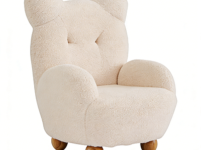 奶油风儿童椅 儿童椅