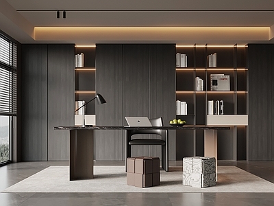 极简书房