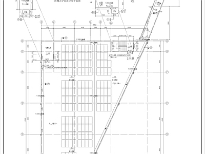 现代厂房 密封圈生产厂房 厂 施工图