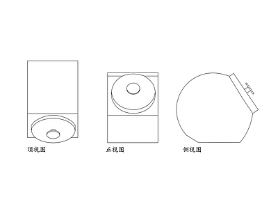 现代厨房设施 糖果盒 糖罐 储糖罐 糖果收纳罐 零食糖罐 施工图