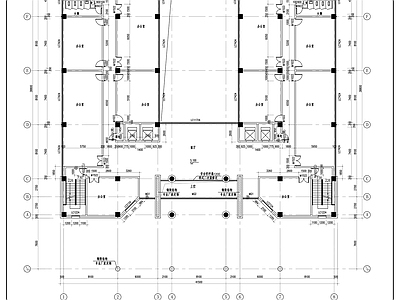 现代办公楼建筑 办公楼平面图 高层办公楼 施工图