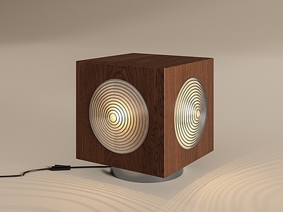 中古风台灯 中古台灯 侘寂台灯