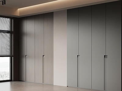 极简衣帽间 衣柜 成品衣柜