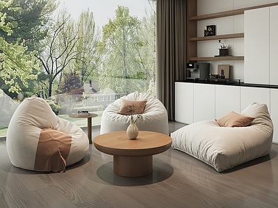 现代简约懒人沙发