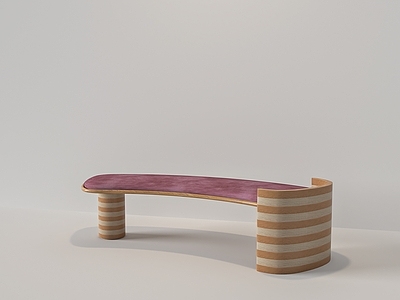 现代简约沙发凳 弧形床尾凳 床尾凳 长凳 矮凳