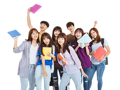 现代其它HDR 免抠人物 学生