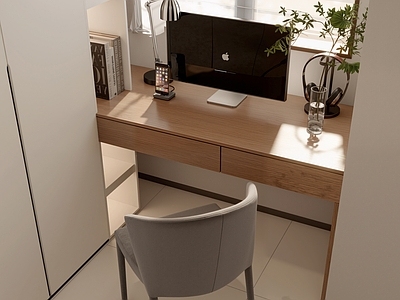 奶油风家居卧室