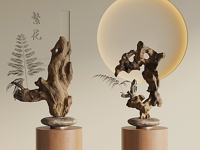 新中式雕塑摆件